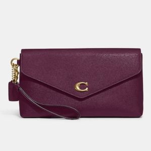 Coach Wyn Clutch - Berry